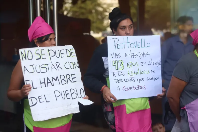 capital-humano-organizaciones-sociales-protesta-sandra-pettovello-5-febrero-2024